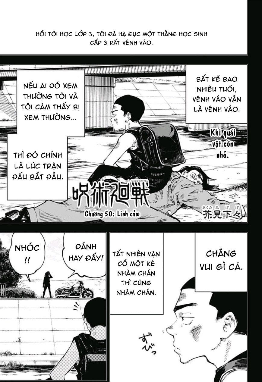 Chú Thuật Hồi Chiến Chap 50 - Next Chap 51