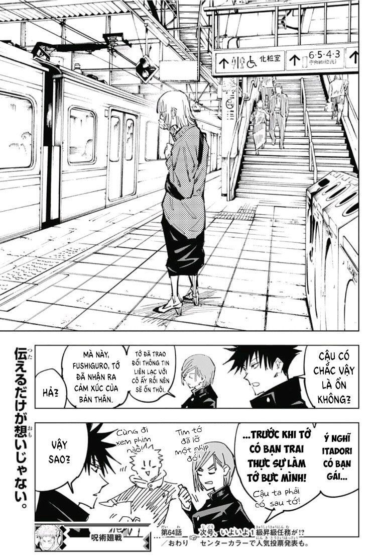 Chú Thuật Hồi Chiến Chap 64 - Next Chap 65