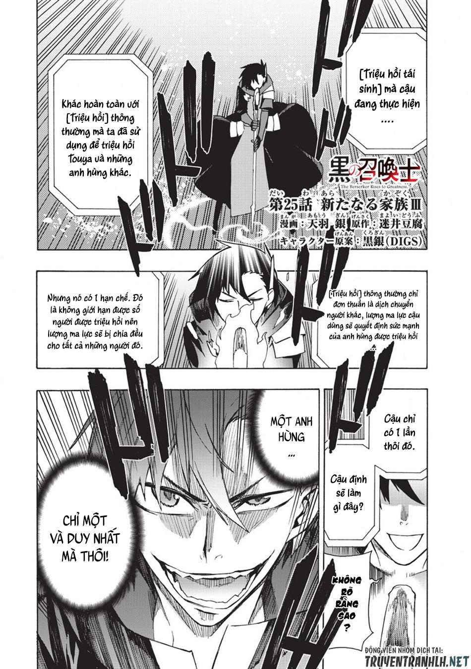 Kuro No Shoukanshi Chap 25 - Next Chap 26