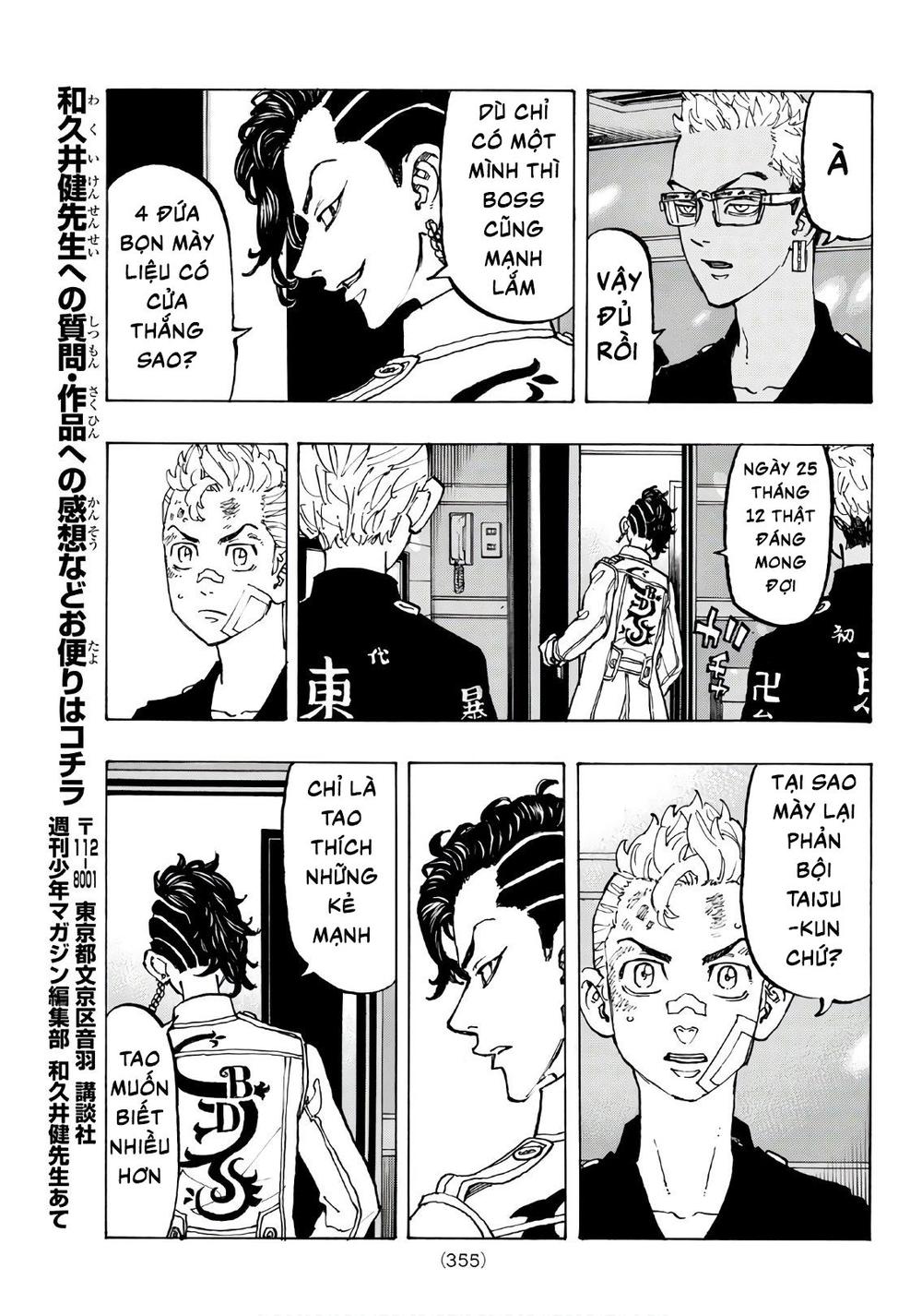 Kịch Trường Của Takemichi Chap 87 - Next Chap 88