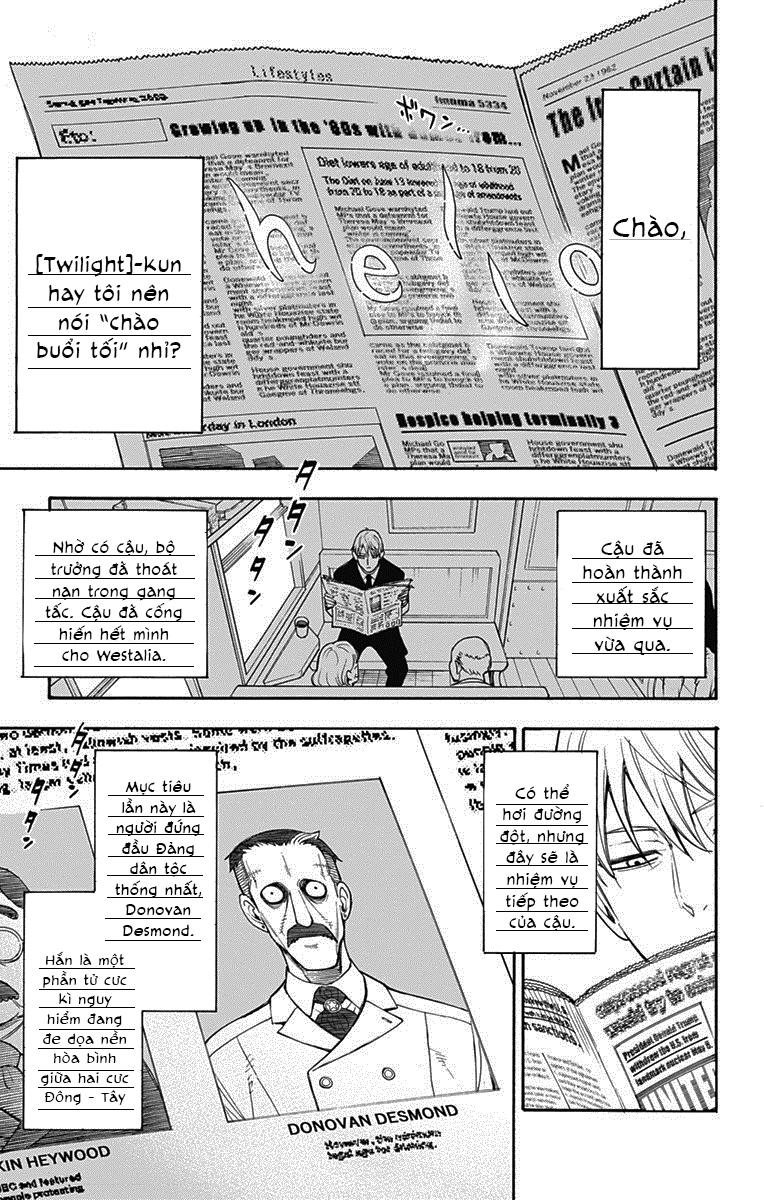 Gia Đình Điệp Viên Chap 1 - Next Chap 2