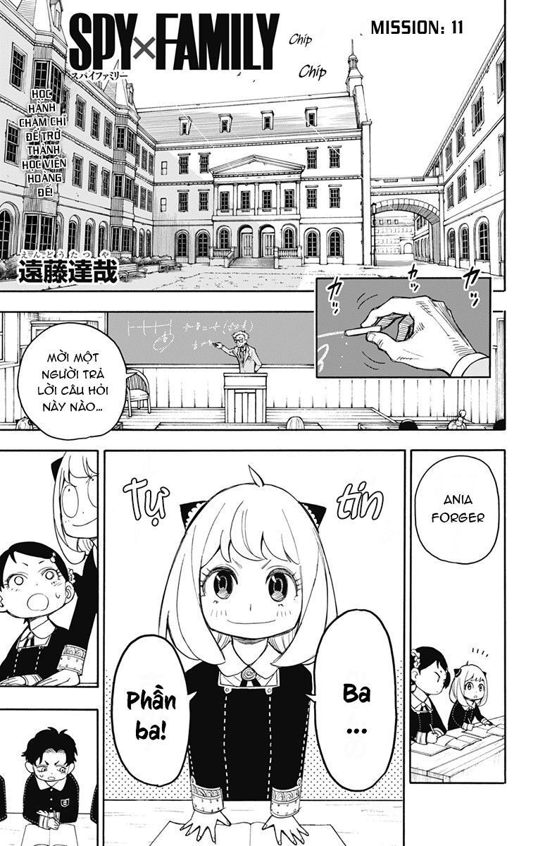 Gia Đình Điệp Viên Chap 11 - Next Chap 12