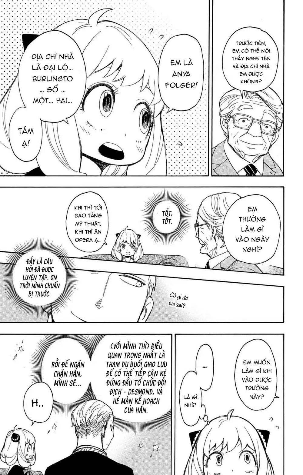 Gia Đình Điệp Viên Chap 5 - Next Chap 6