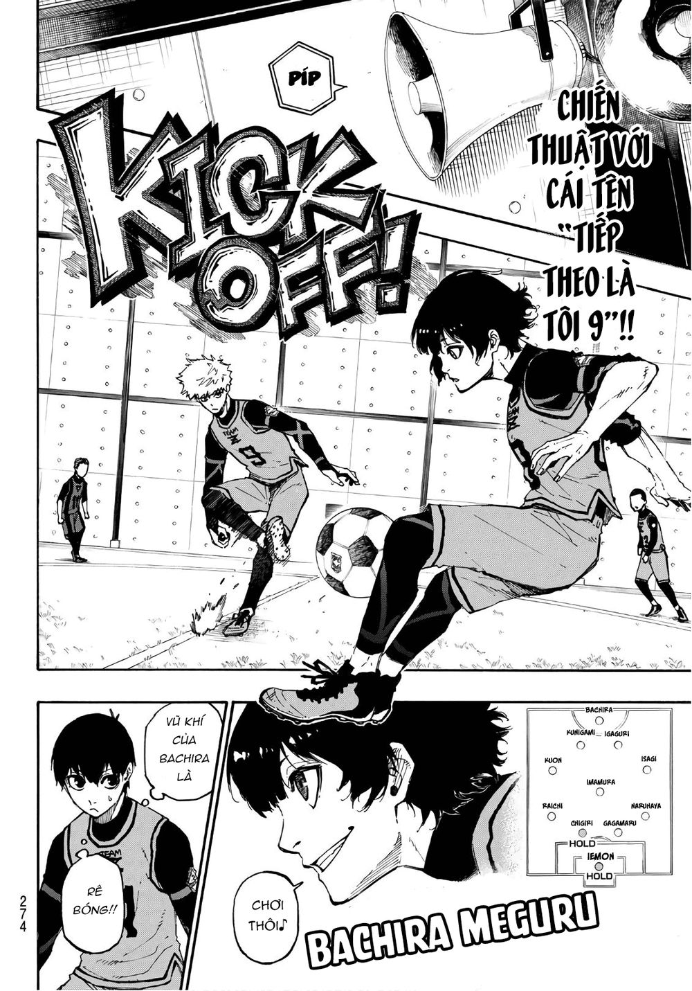 Thiên Tài Bóng Đá, Tiền Đạo Số 1 Chap 10 - Next Chap 11