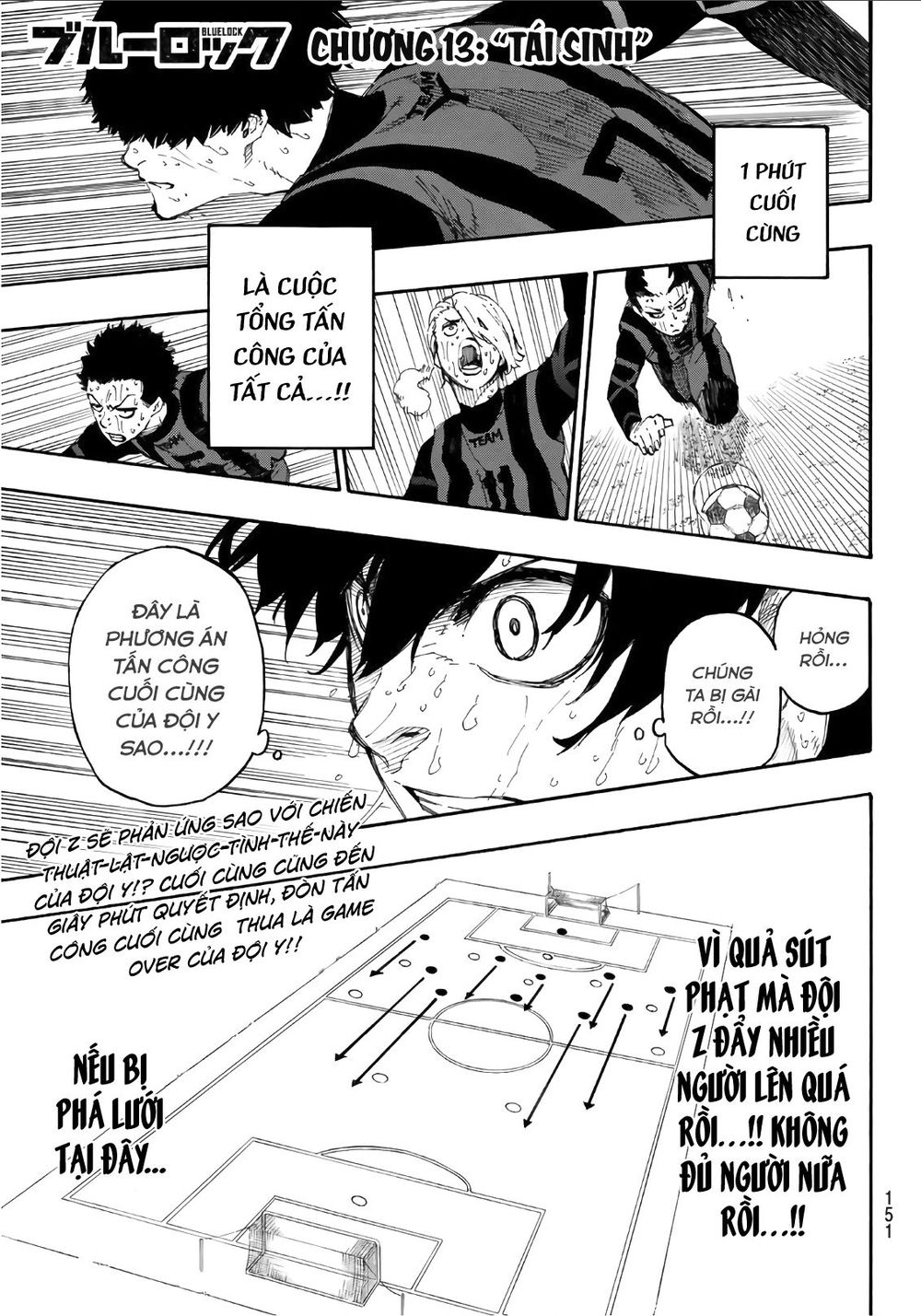 Thiên Tài Bóng Đá, Tiền Đạo Số 1 Chap 13 - Next Chap 14