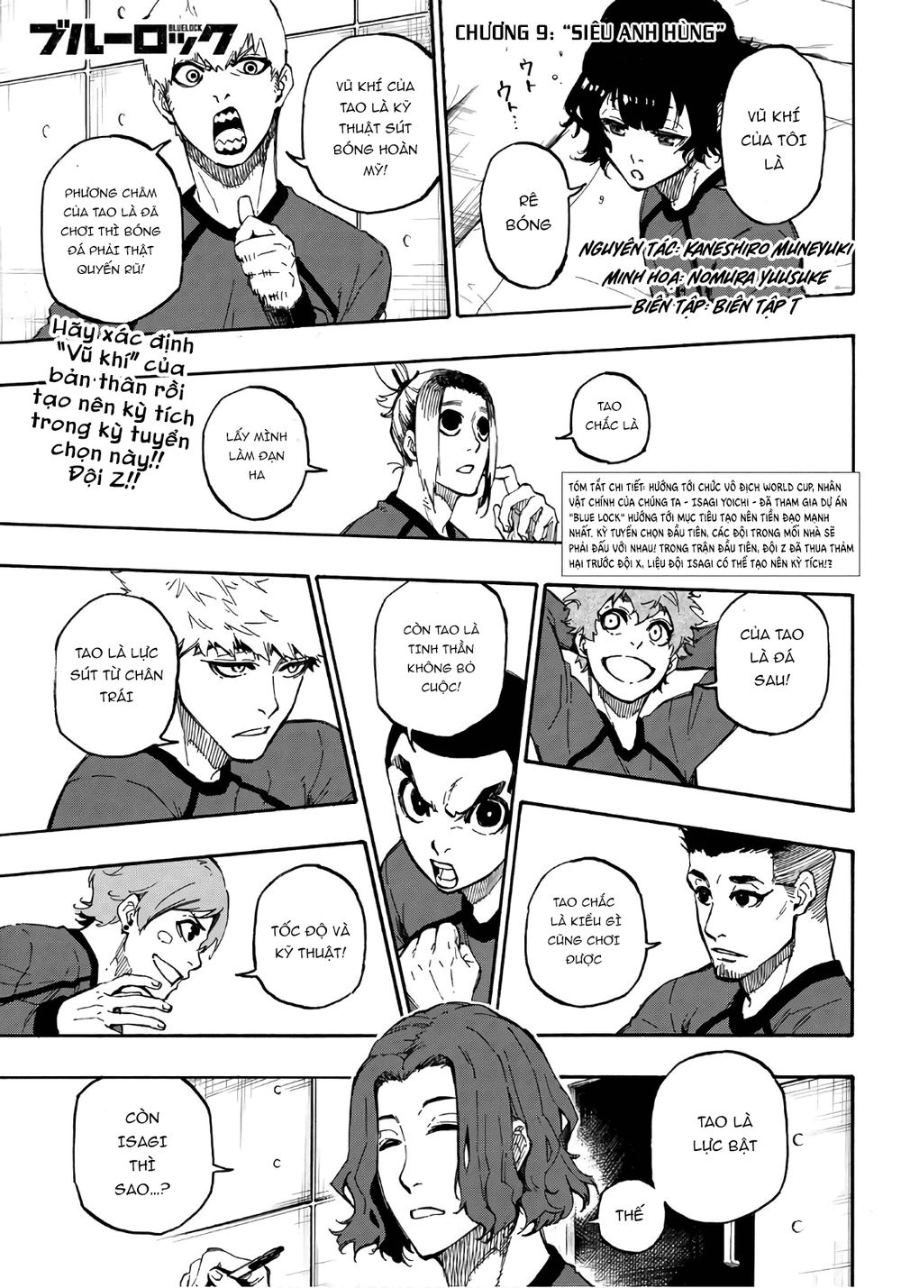 Thiên Tài Bóng Đá, Tiền Đạo Số 1 Chap 9 - Next Chap 10