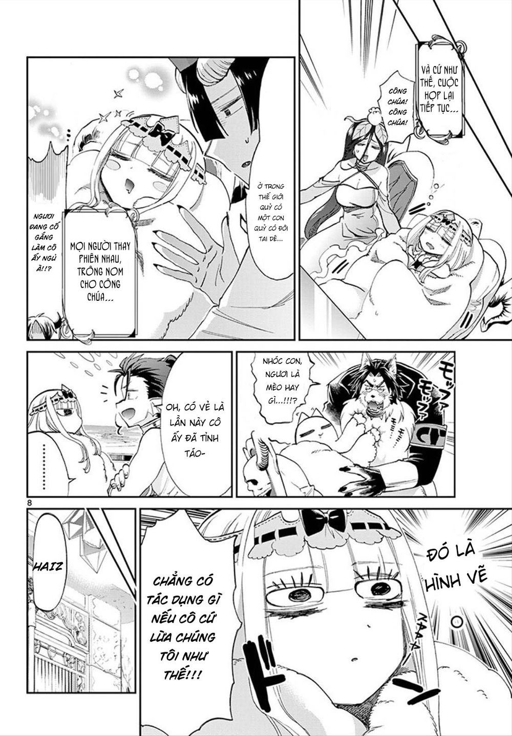 Ngủ Ngon Trong Lâu Đài Của Quỷ Chap 76 - Next Chap 77