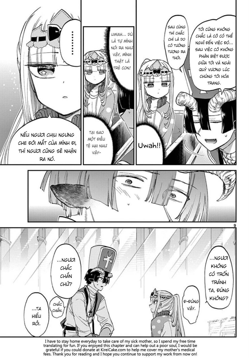 Ngủ Ngon Trong Lâu Đài Của Quỷ Chap 79 - Next Chap 80