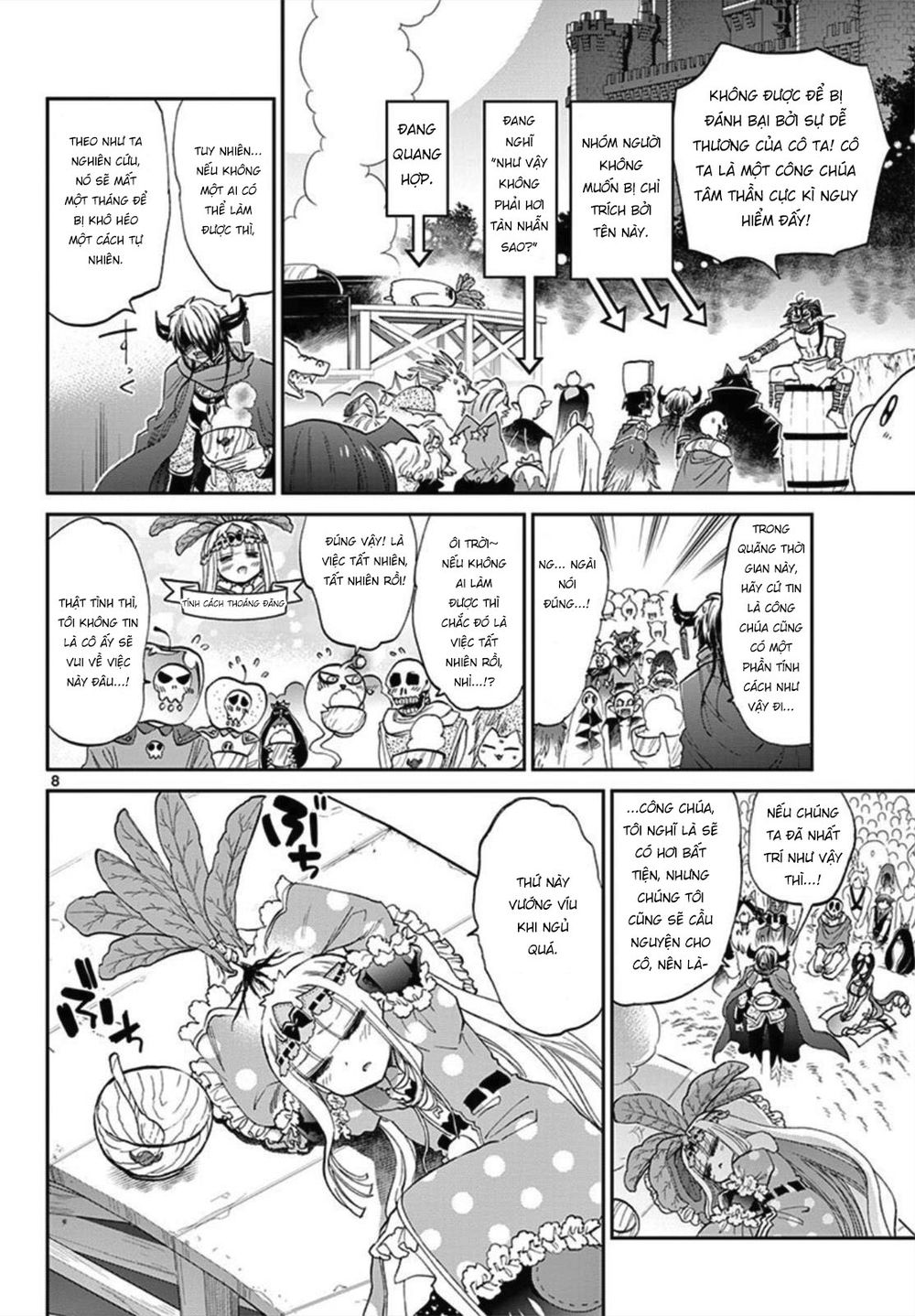 Ngủ Ngon Trong Lâu Đài Của Quỷ Chap 80 - Next Chap 81