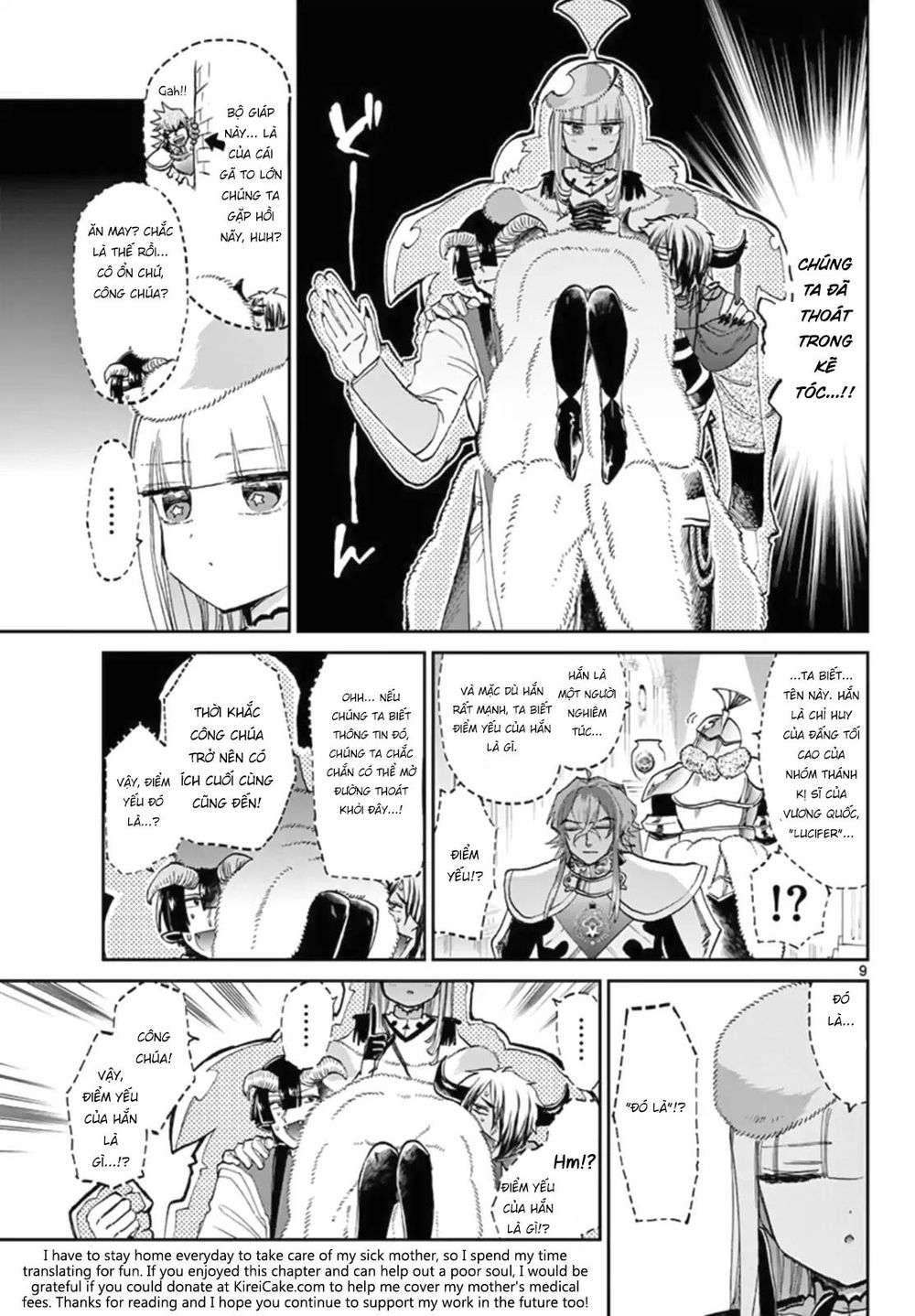 Ngủ Ngon Trong Lâu Đài Của Quỷ Chap 82 - Next Chap 83