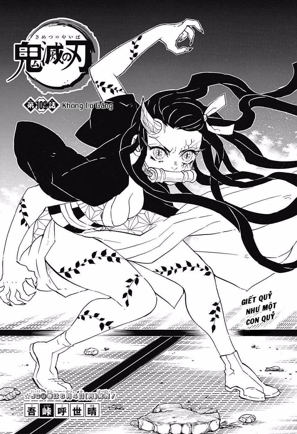 Thanh Gươm Diệt Quỷ Chap 109 - Next Chap 110