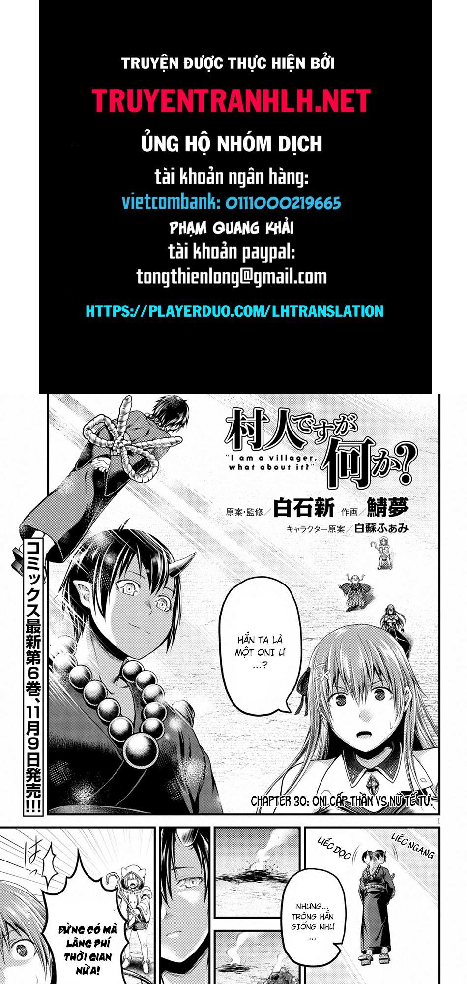 Murabito Desu Ga Nani Ka? Chap 30 - Next Chap 31