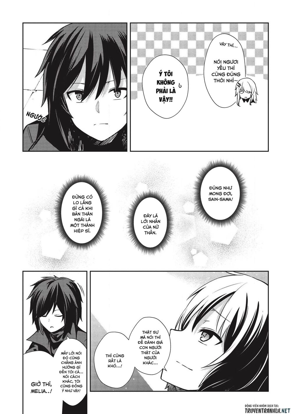 The Holy Knight's Dark Road Chap 8 - Next Chap 9