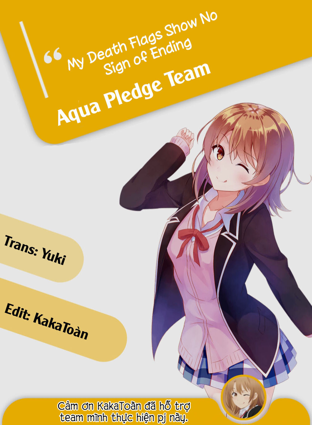 My Death Flags Show No Sign Of Ending. Chap 7 - Next Chap 8