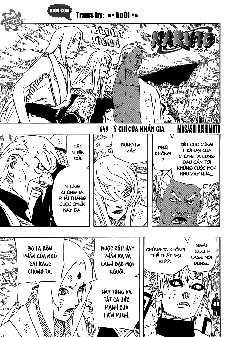 Naruto Chap 649 - Next Chap 650