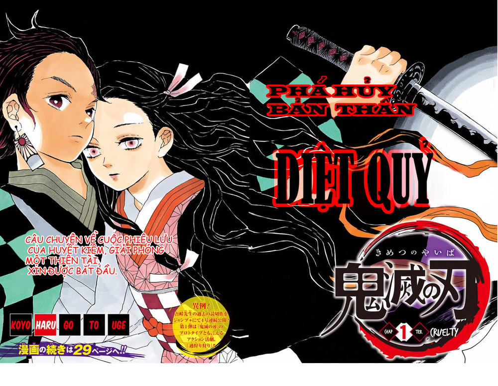 Thanh Gươm Diệt Quỷ Chap 1 - Next Chap 2