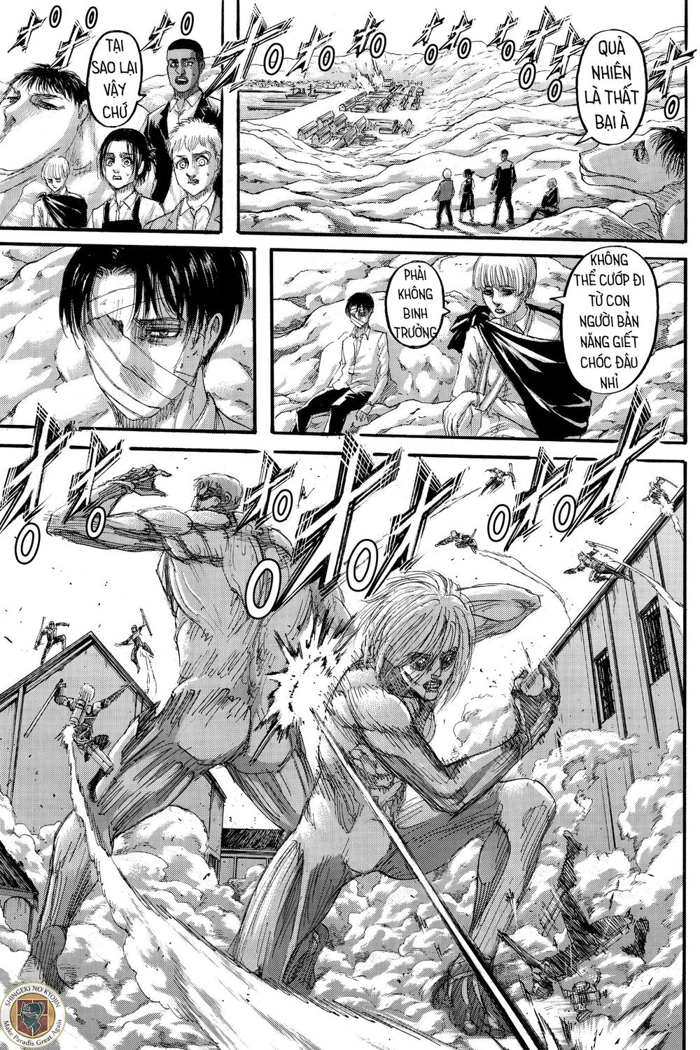 Đại Chiến Người Khổng Lồ Chap 128 - Next Chap 129