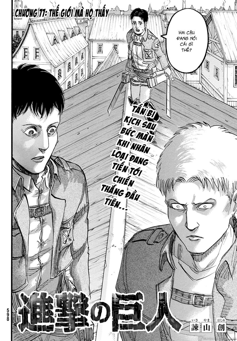 Đại Chiến Người Khổng Lồ Chap 77 - Next Chap 78