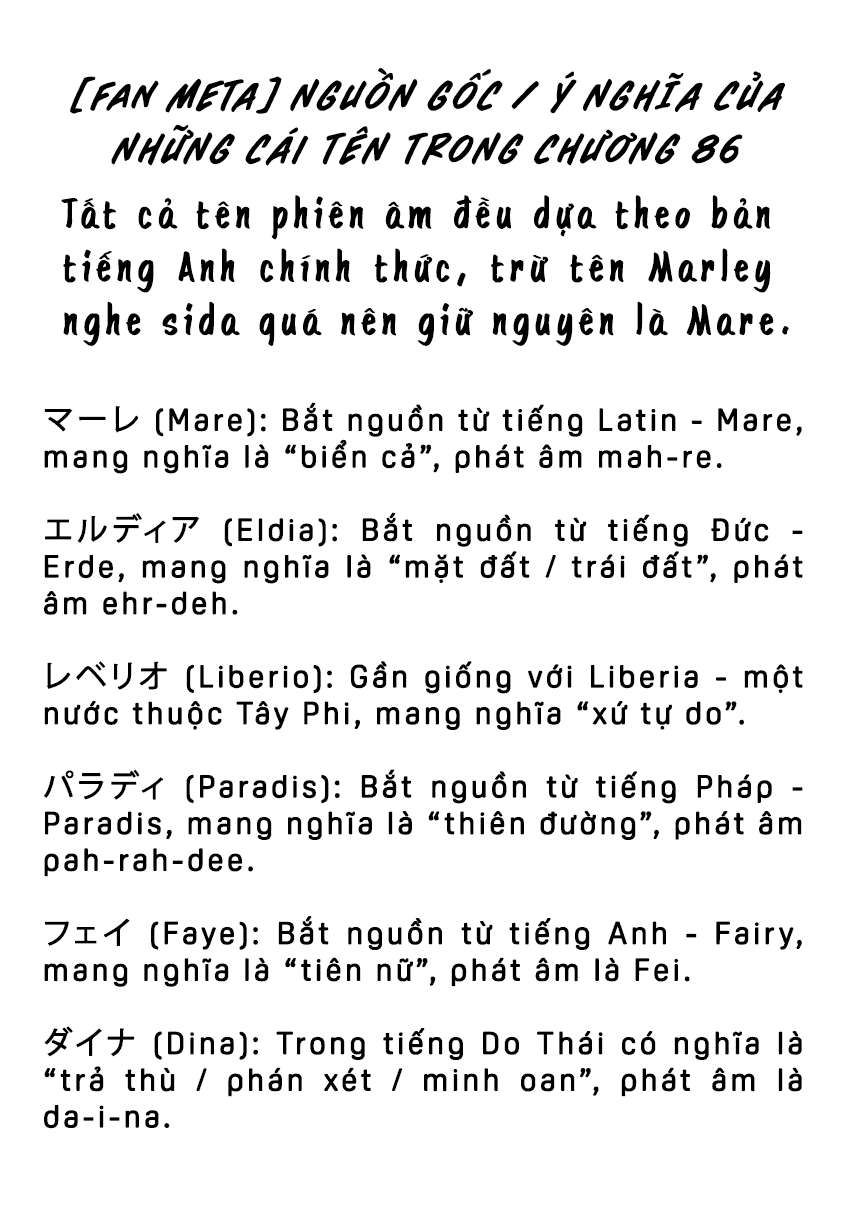 Đại Chiến Người Khổng Lồ Chap 86 - Next Chap 87