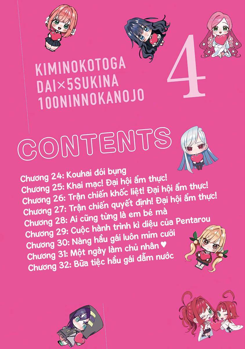 100 Cô Bạn Gái Chap 32.5 - Next Chap 33.5