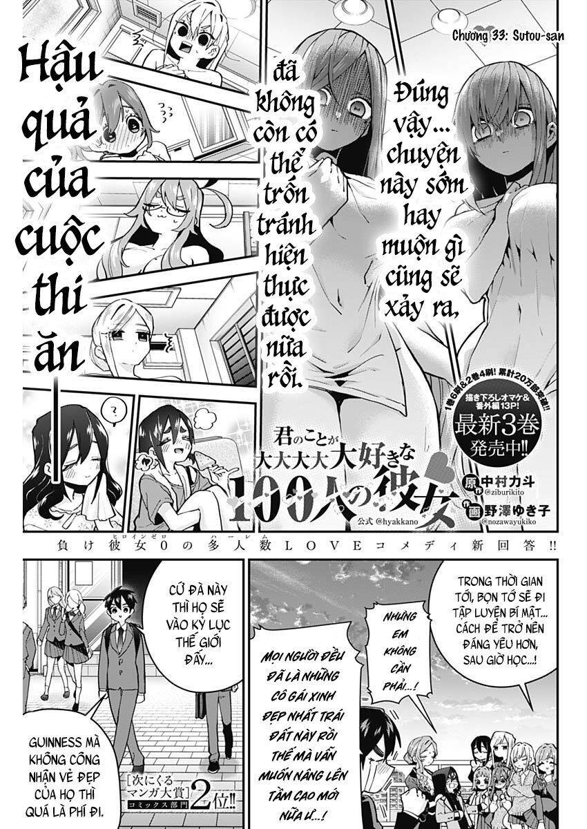 100 Cô Bạn Gái Chap 33 - Next Chap 34