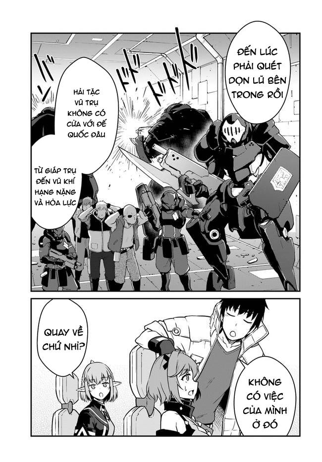 Mezametara Saikyou Soubi To Uchuusen-Mochi Datta No De, Ikkodate Mezashite Youhei Toshite Jiyuu Chap 18.1 - Next Chap 19.1