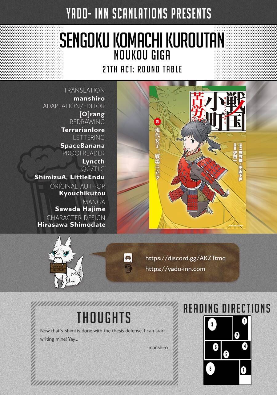 Sengoku Komachi Kurou Tan! Chap 21 - Next Chap 22