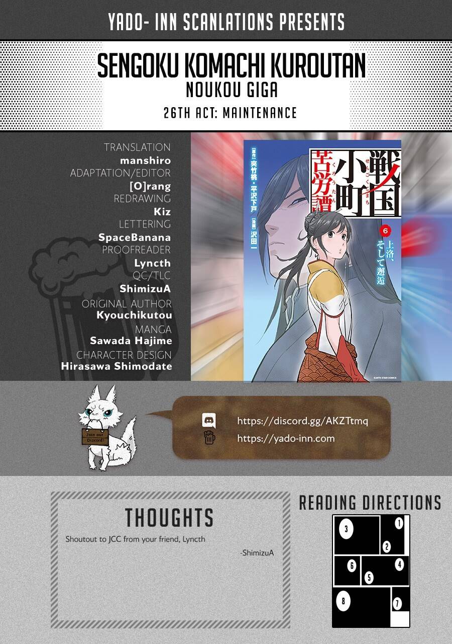 Sengoku Komachi Kurou Tan! Chap 26 - Next Chap 27