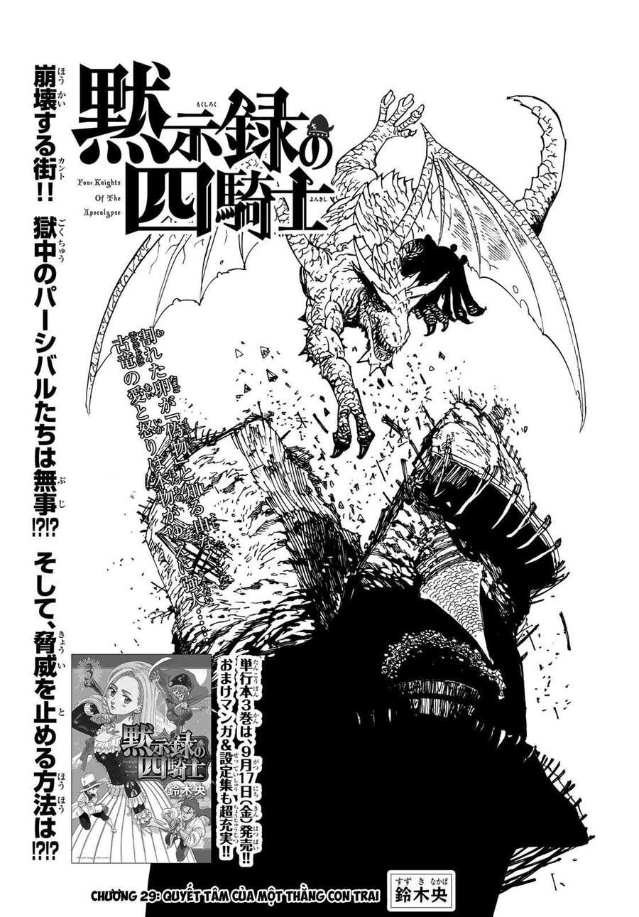 Tứ Kỵ Sĩ Khải Huyền Chap 29 - Next Chap 30
