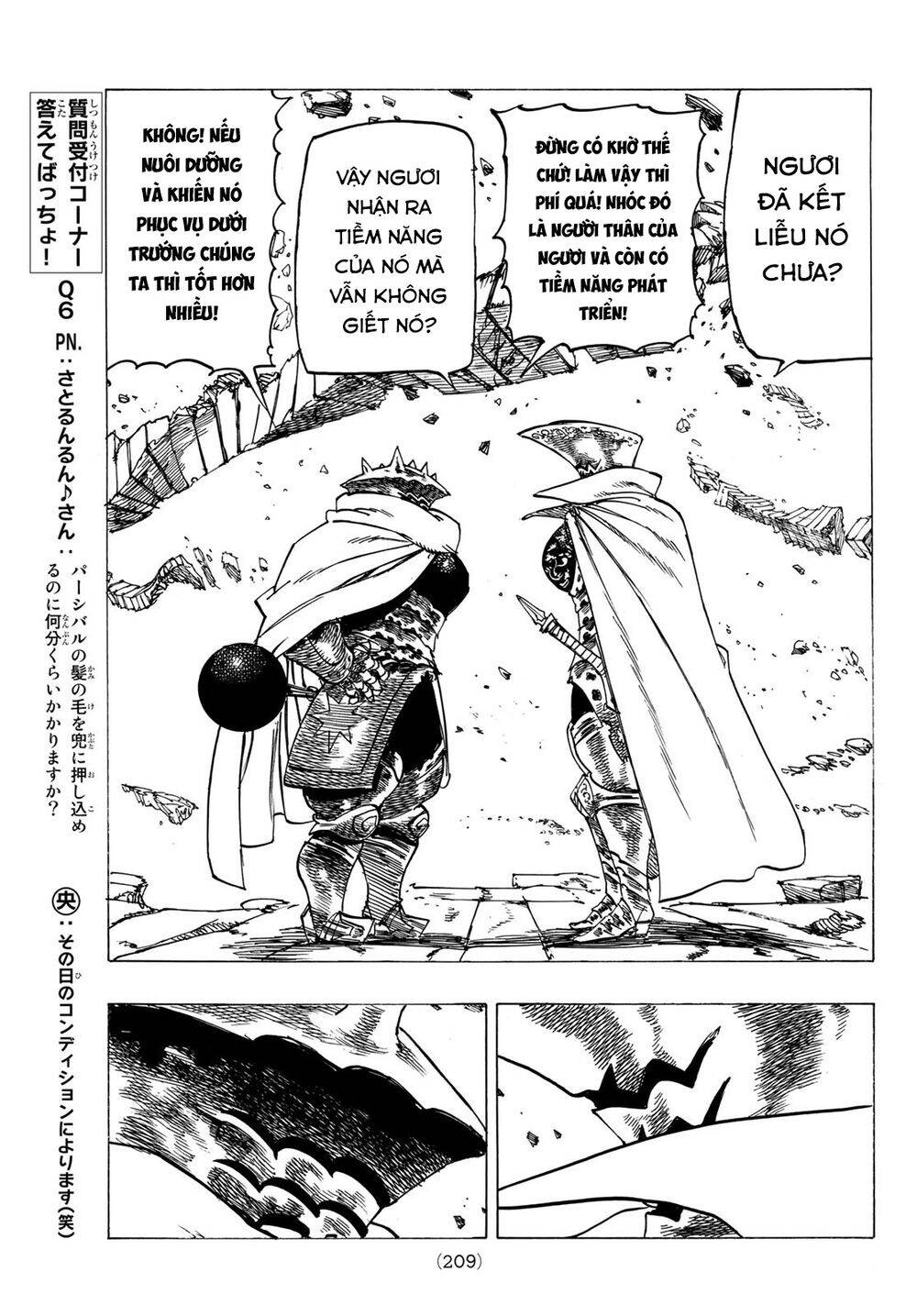 Tứ Kỵ Sĩ Khải Huyền Chap 6 - Next Chap 7