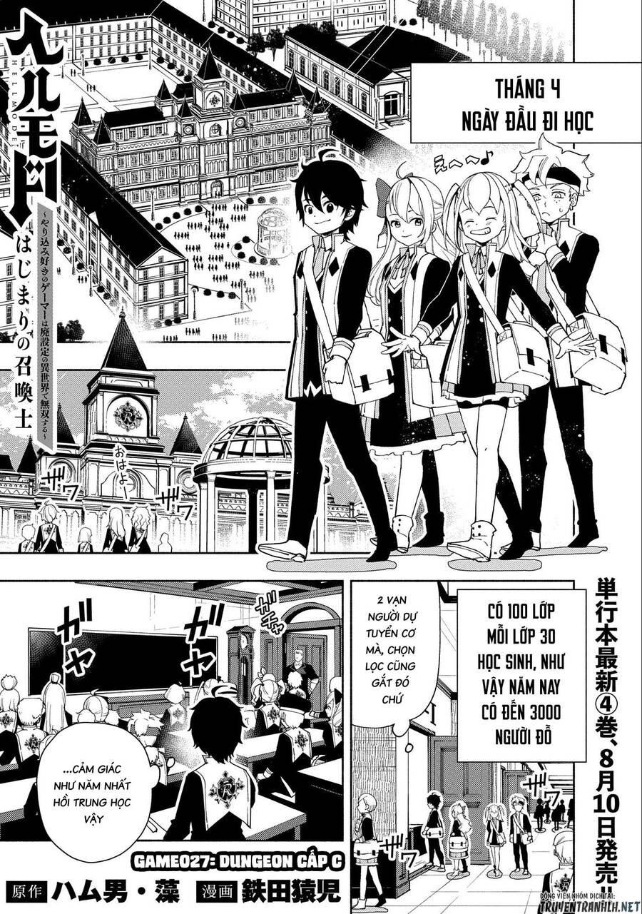 Hell Mode: Yarikomi Suki No Gamer Wa Hai Settei No Isekai De Musou Suru Chap 27 - Next Chap 28