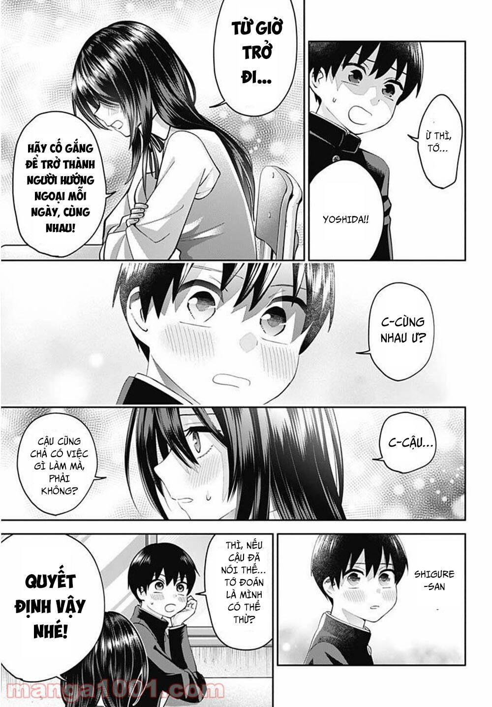 Shigure-San Muốn Trở Thành Người Hướng Ngoại!! Chap 1 - Next Chap 2