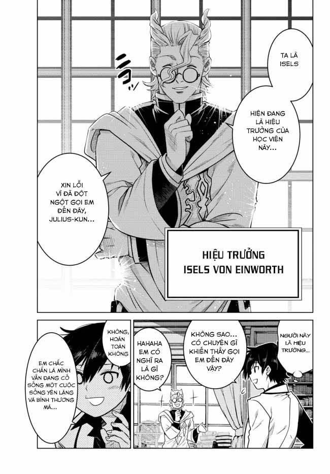 Anh Hùng Mạnh Nhất Lịch Sử Chuyển Sinh Và Vô Tình Trở Nên Vô Dịch Ở Học Viện Chap 5 - Next Chap 6