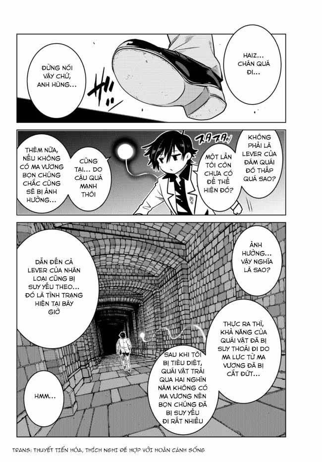 Anh Hùng Mạnh Nhất Lịch Sử Chuyển Sinh Và Vô Tình Trở Nên Vô Dịch Ở Học Viện Chap 5 - Next Chap 6