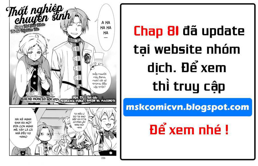Chuyển Sinh Không Nghề Nghiệp: Tôi Sẽ Cố Gắng Hết Sức Nếu Tôi Đến Thế Giới Khác Chap 80 - Next Chap 81