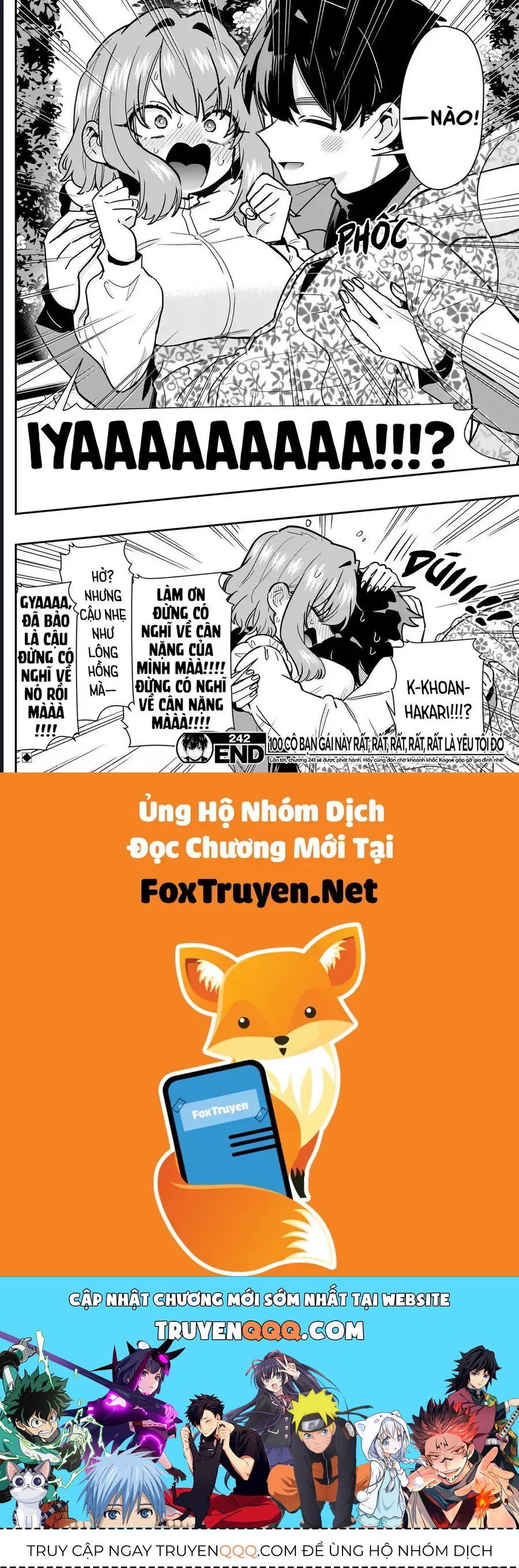 100 Cô Bạn Gái Chap 242 - Next Chap 243
