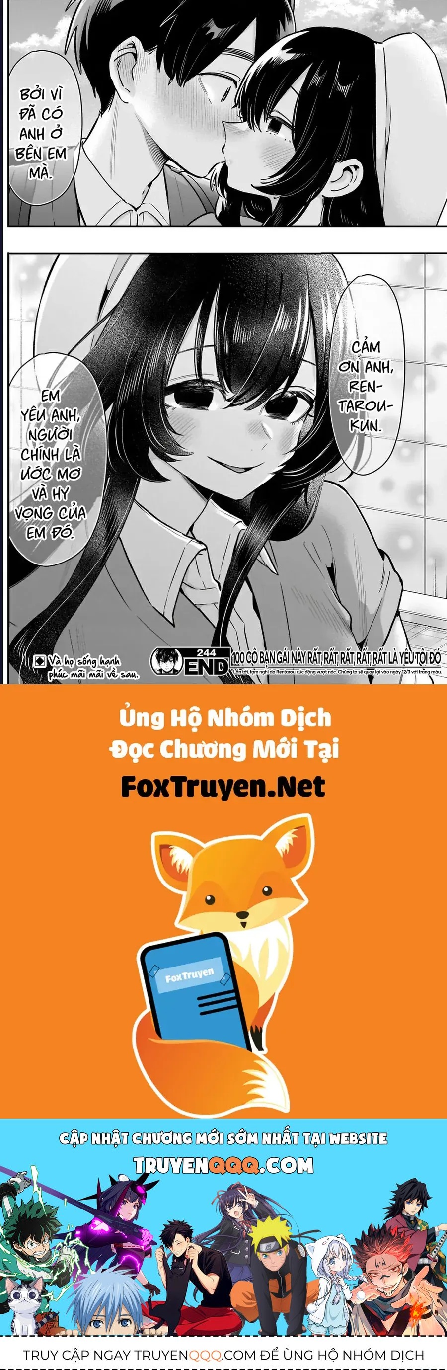 100 Cô Bạn Gái Chap 244 - Next Chap 245