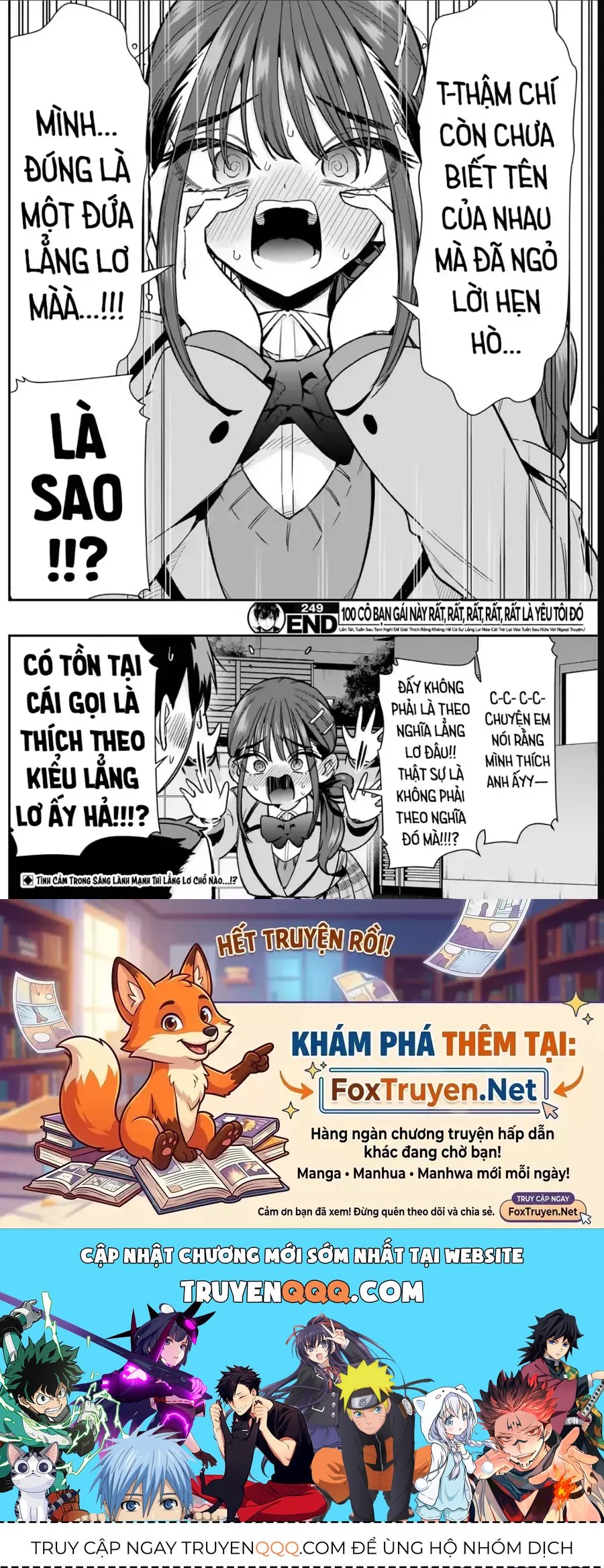 100 Cô Bạn Gái Chap 249 - Next Chap 250
