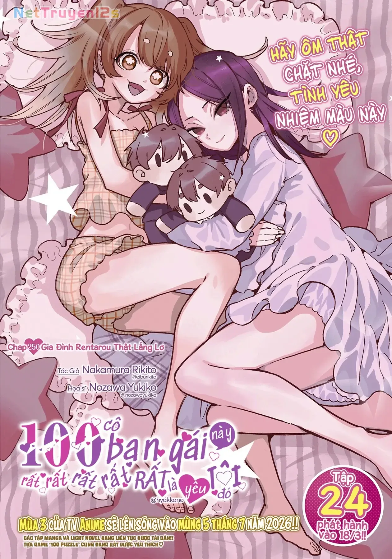 100 Cô Bạn Gái Chap 250 - Next Chap 251