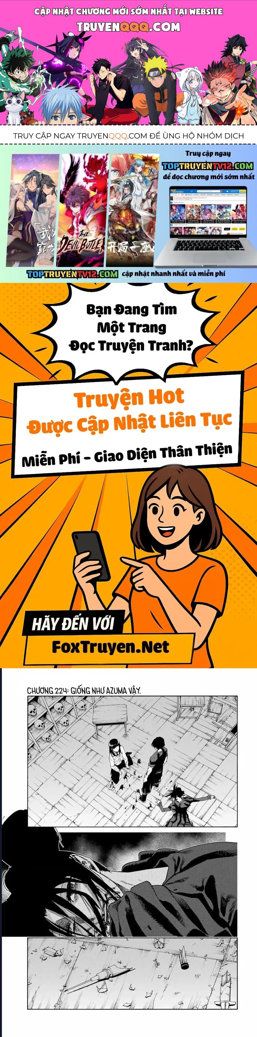 Lục Nhân Thập Tự Giá Chap 224 - Next Chap 225