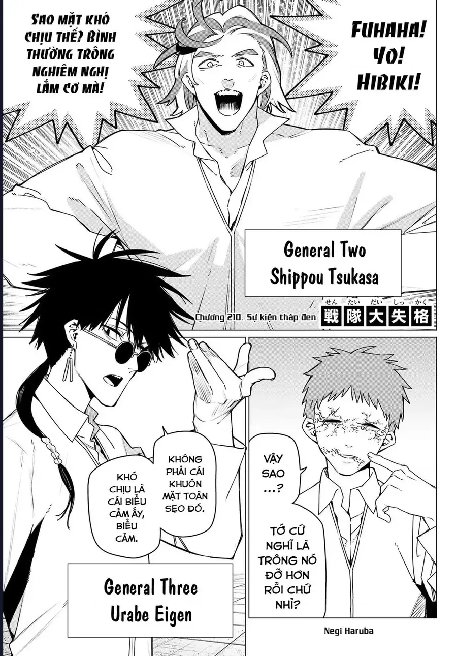 Chiến Đội Đại Thất Cách Chap 210 - Next Chap 211