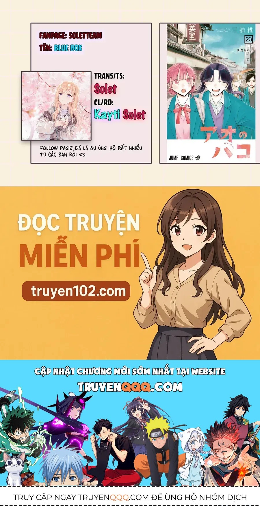 Blue Box Chap 216 - Next Chap 217