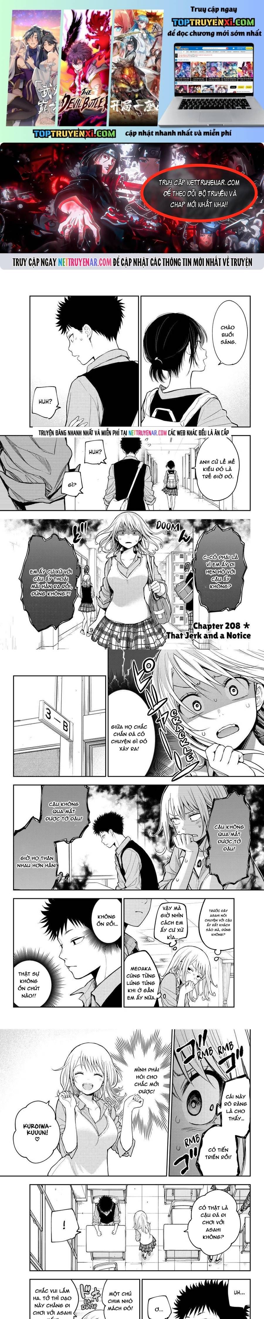 Kuroiwa Medaka Ni Watashi No Kawaii Ga Tsuujinai Chap 208 - Next Chap 209