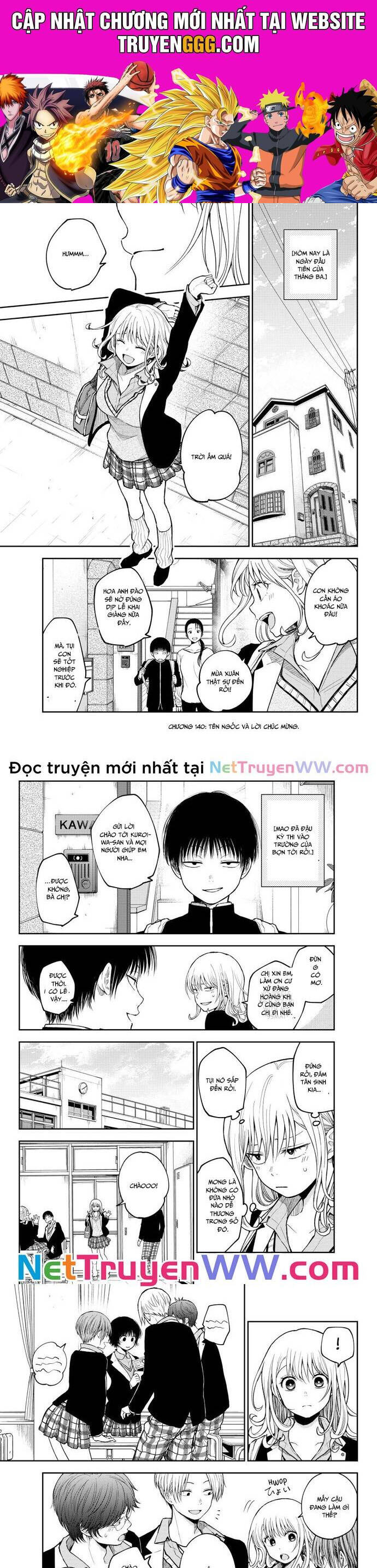 Kuroiwa Medaka Ni Watashi No Kawaii Ga Tsuujinai Chap 140 - Next Chap 141