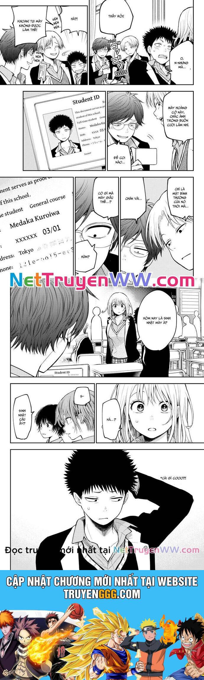 Kuroiwa Medaka Ni Watashi No Kawaii Ga Tsuujinai Chap 140 - Next Chap 141
