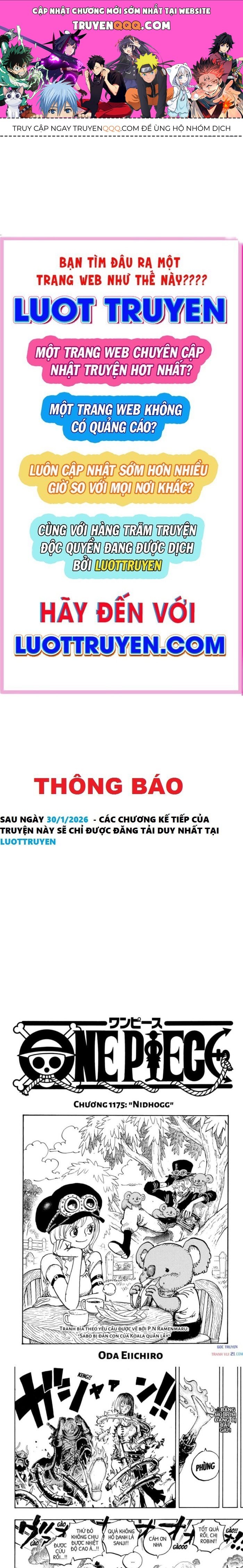 One Piece Chap 1175.5 - Next Chap 1176.5
