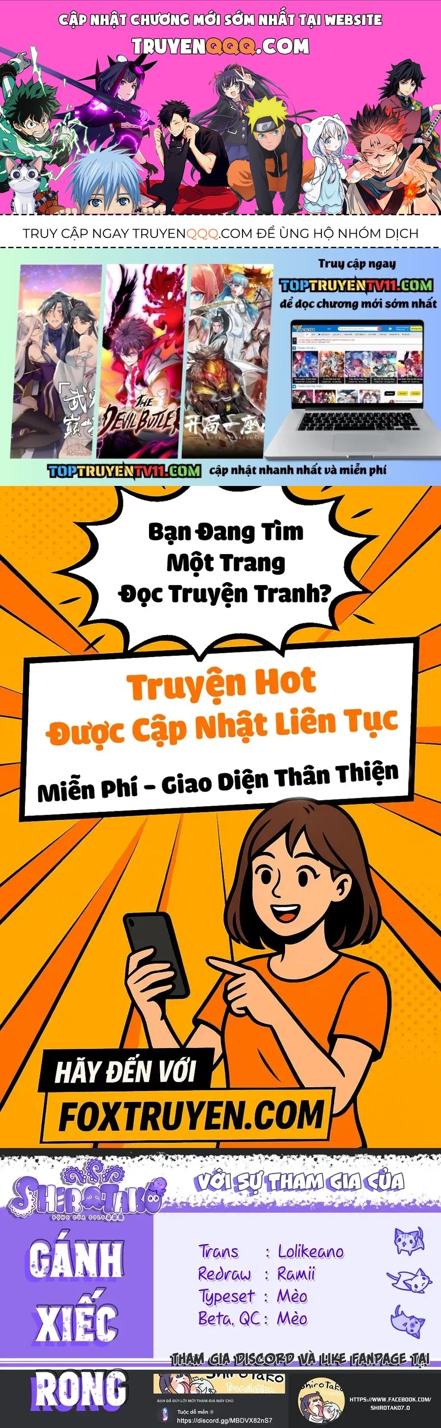 Ba Chị Em Nhà Mikadono Dễ Đối Phó Thật Đấy Chap 185 - Next Chap 186