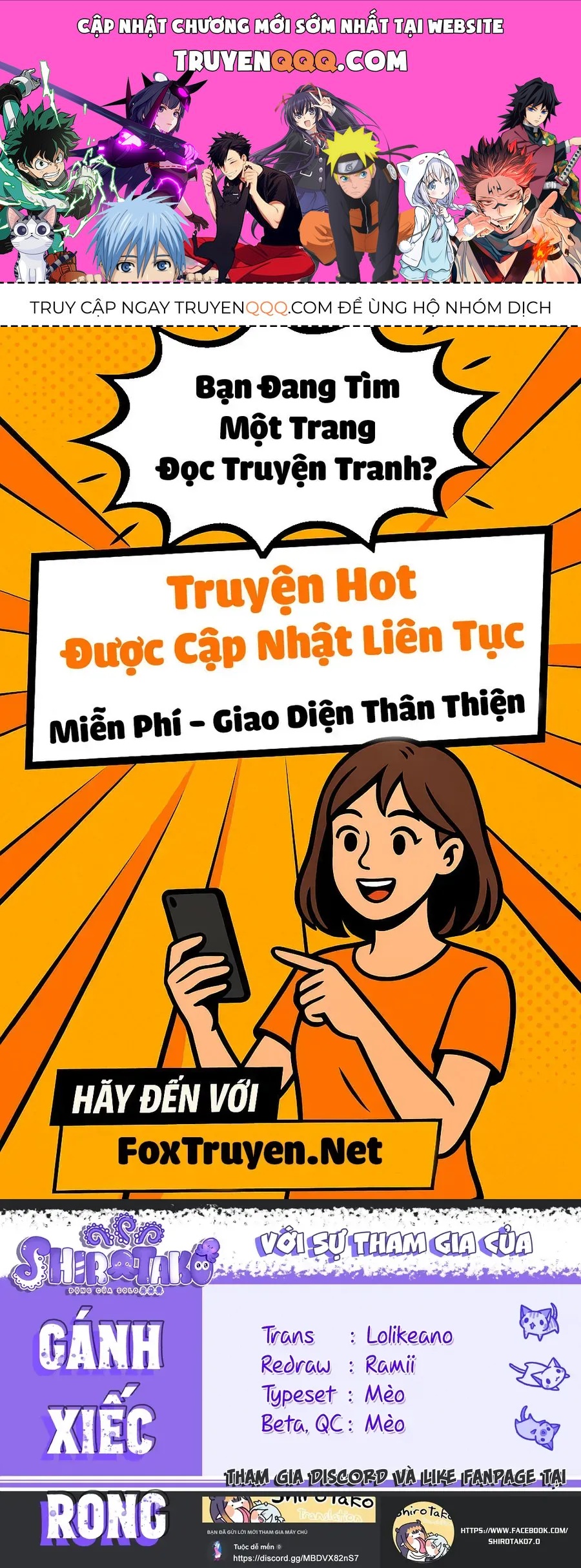 Ba Chị Em Nhà Mikadono Dễ Đối Phó Thật Đấy Chap 195 - Next Chap 196