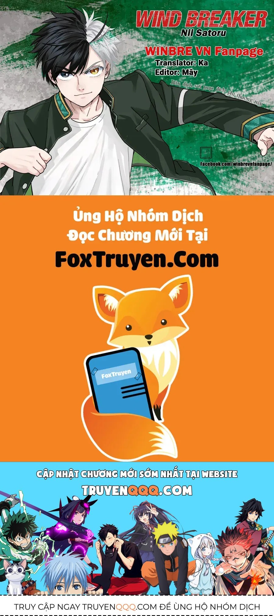Wind Breaker (Nii Satoru) Chap 200 - Next Chap 201