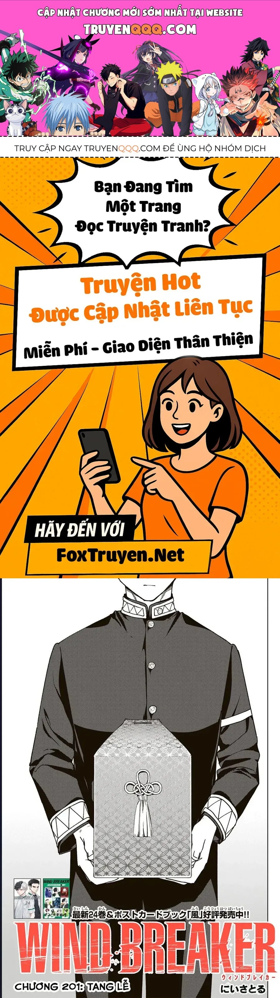 Wind Breaker (Nii Satoru) Chap 201 - Next Chap 202